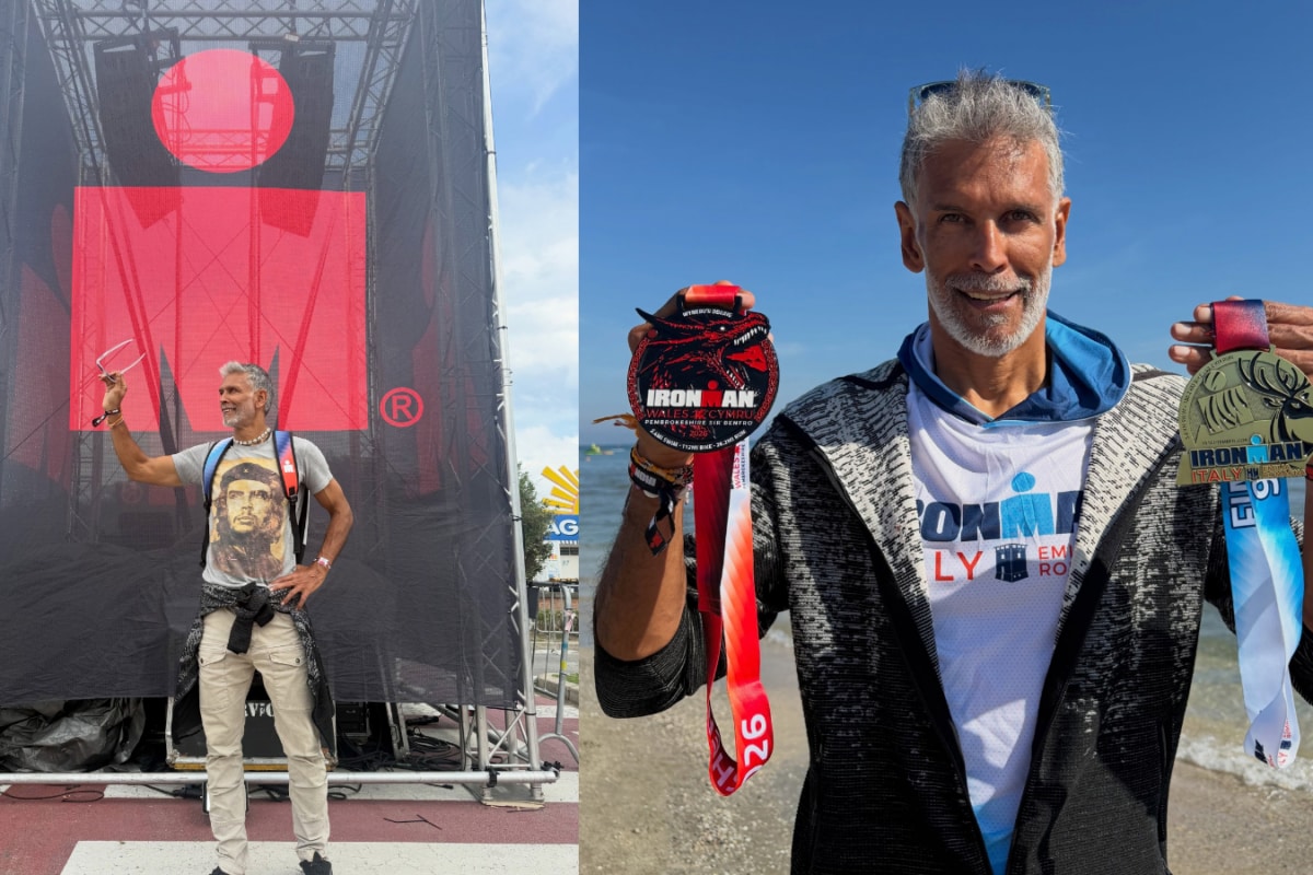 Milind Soman Did Two Ironmans In Six Days And Says The Real Challenge Was What Happened Between Them