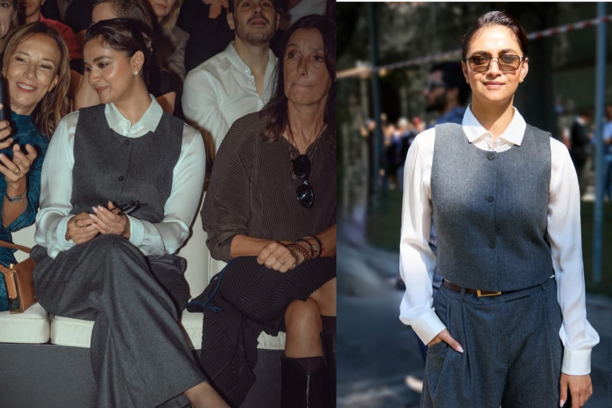 Keerthy Suresh Makes Her Milan Fashion Week Debut In Grey And Makes Minimalism Look Major
