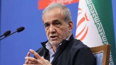 Iranian President Masoud Pezeshkian (Credits: Reuters)