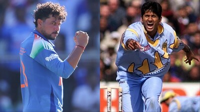 Kuldeep Yadav becomes India's 9th highest wicket-taker in ODIs. (Picture Credit: Creimas, AFP)