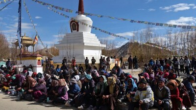 The Ladakh Autonomous Hill Development Councils for Leh and Kargil were created while Ladakh was still part of the unified Jammu and Kashmir state.