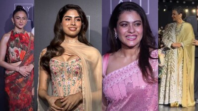 From Khushi’s delicate embroidery to Rakul’s bold florals, the four appearances showed just how varied occasion dressing can be. (Image: Instagram)