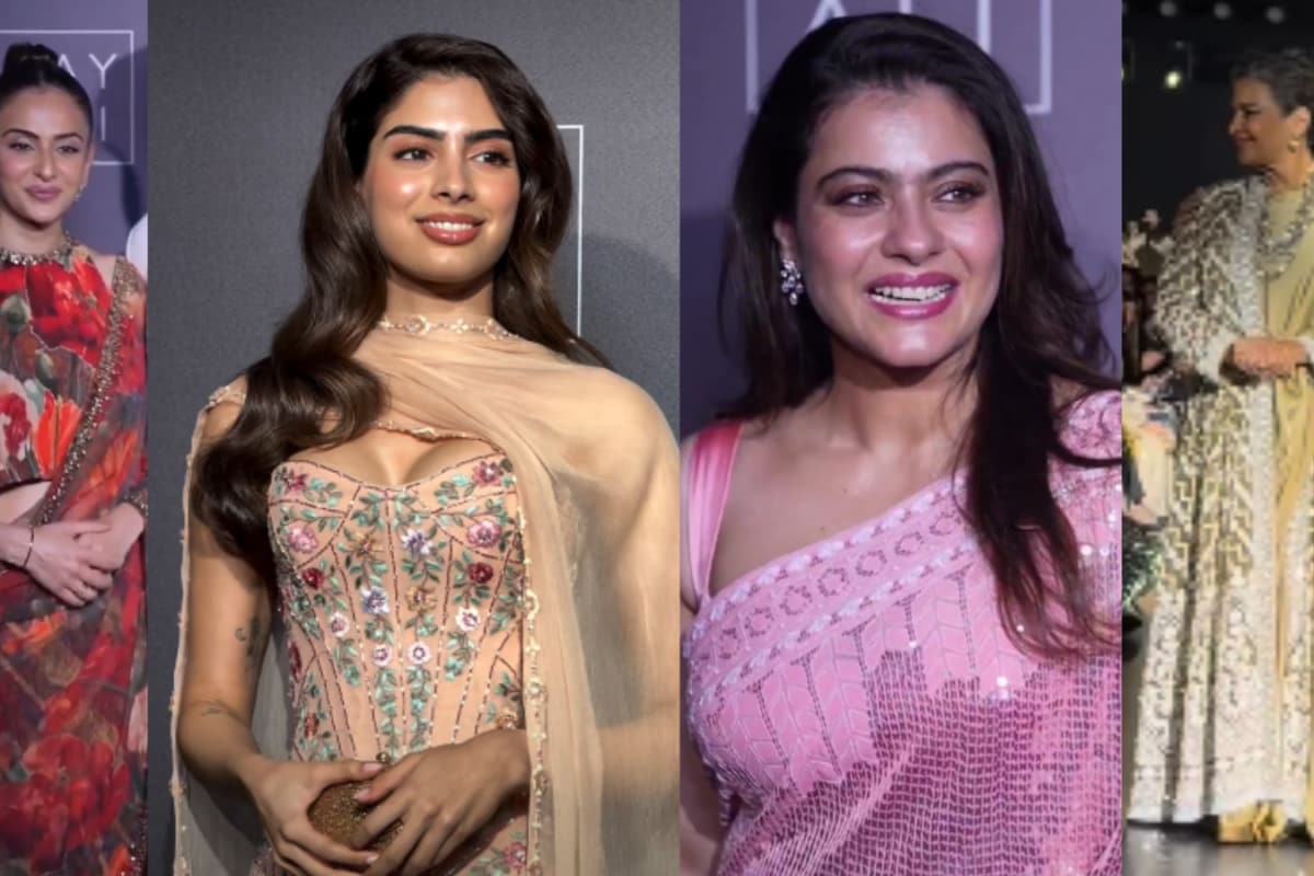 From Khushi Kapoor’s Corset Dress To Shabana Azmi’s Layered Look: Fashion That Turned Heads At Manish Malhotra's Mijwan Show