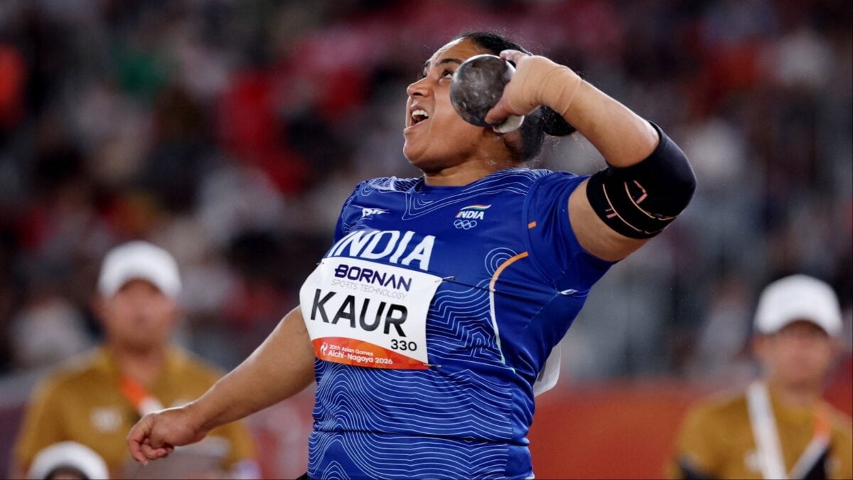 ஆசிய விளையாட்டு 2026: மன்பிரீத் கவுருக்கு குண்டு எறிதலில் வெண்கலம்