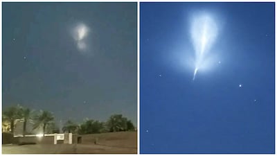 The object was reportedly visible from areas including Nushki and Kharan. (Image: X)
