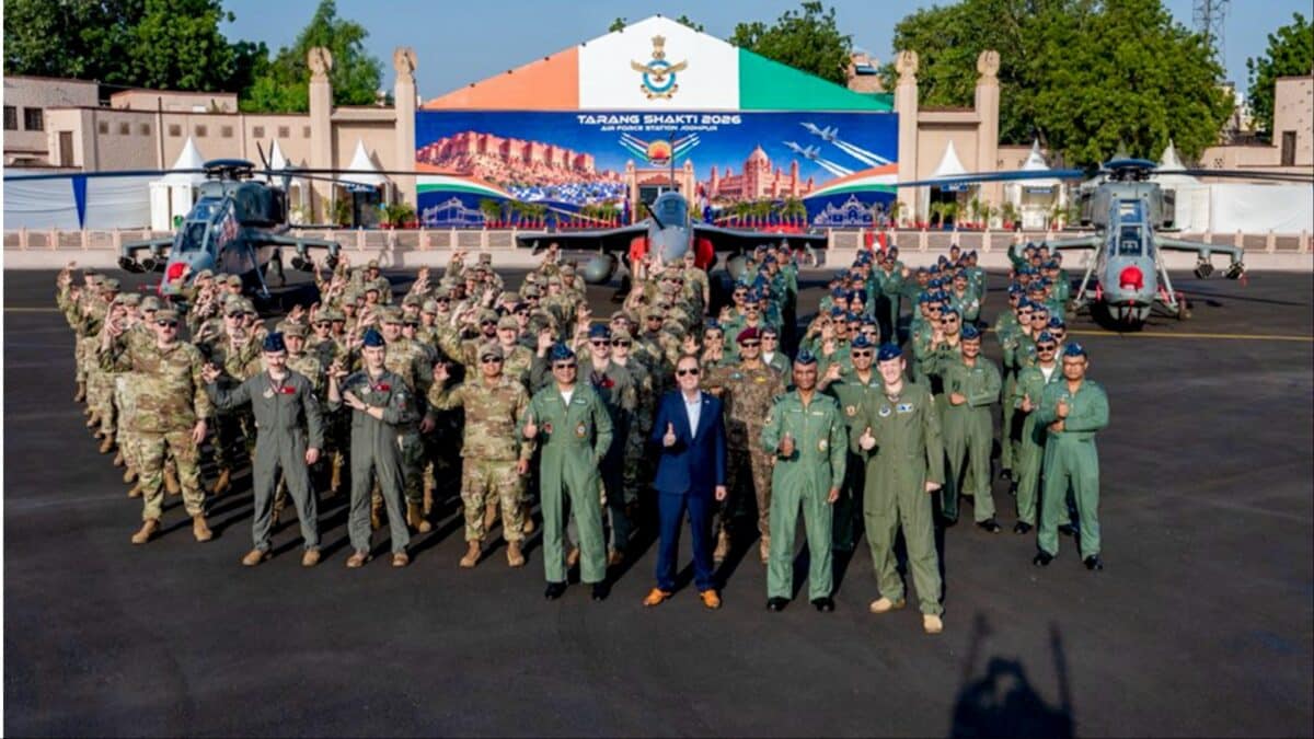 தரங் சக்தி 2026-ல் எஃப்-35 போர் விமானம் அறிமுகம்