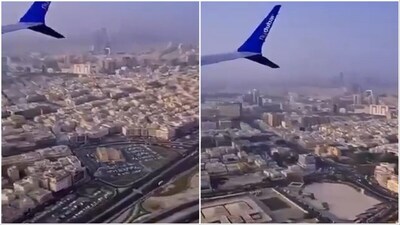 Flydubai Flight Scare: Passengers Scream As Plane Lands In Saudi Arabia (Video screengrabs)