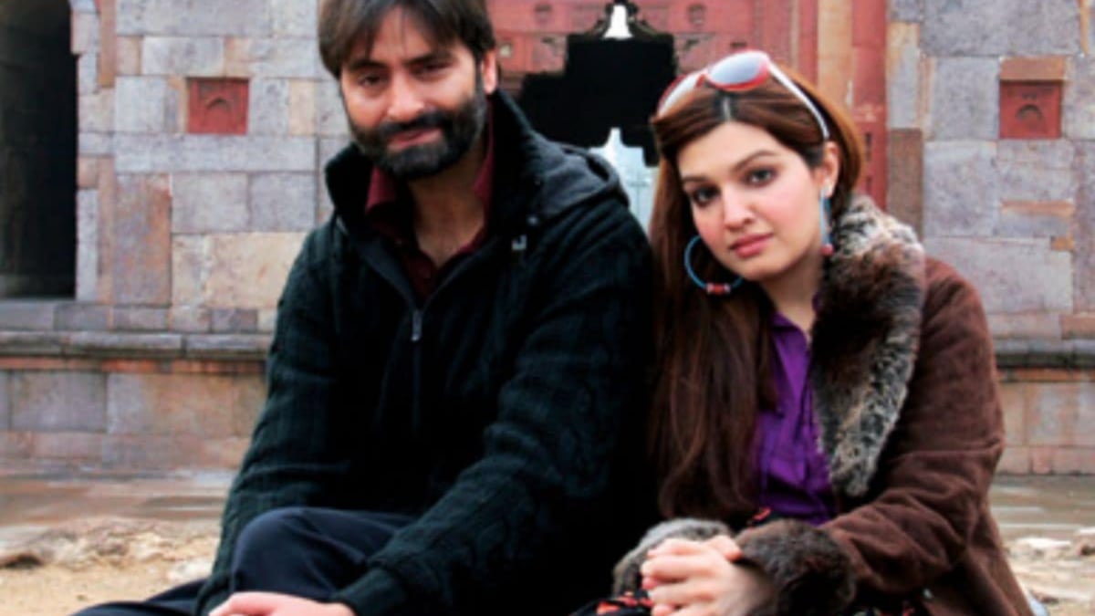 Photo: news18.com Yasin Malik to Divorce Wife Mushaal Mullick and Forgoes Death Penalty Appeal