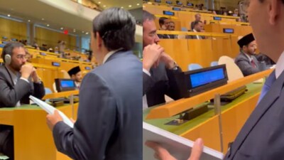 Iranian diplomat Nasser Asadi did not respond to Israel’s Ambassador to the United Nations Danny Danon.
