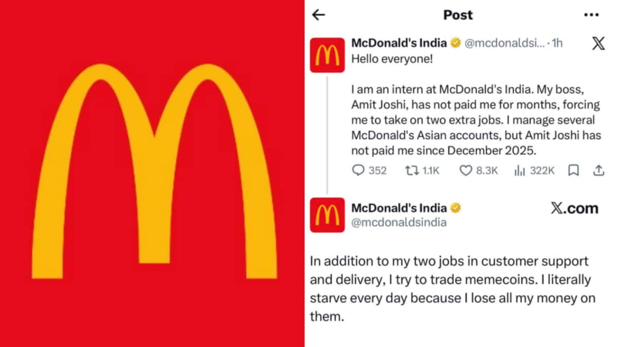 McDonald’s India Intern Claims Rs 60,000 In Unpaid Salary, But Internet Suspects Crypto Scam: ‘Account Was