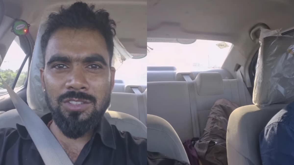 Noida Man Takes Over Cab’s Wheel So Exhausted Driver Can Sleep On Way To Lucknow: ‘Be Kind’