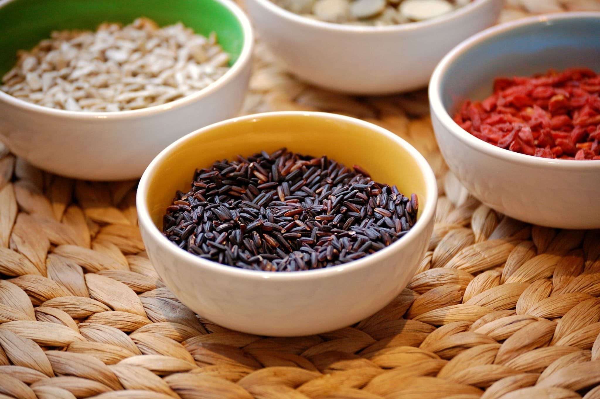 Black Rice: PM Narendra Modi has frequently expressed his appreciation for black rice growers in Manipur and Odisha. Packed with anthocyanins, black rice aids digestion, helps regulate blood sugar, and supports heart health, making it both a nutritious and culturally significant grain. (Image: Pexels)