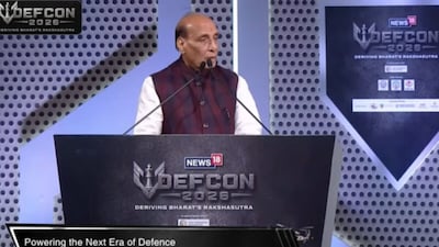 Rajnath Singh said India has also sent a message that no boundary will now be able to stop us from eliminating terrorist infrastructure. " (Photo: News18)