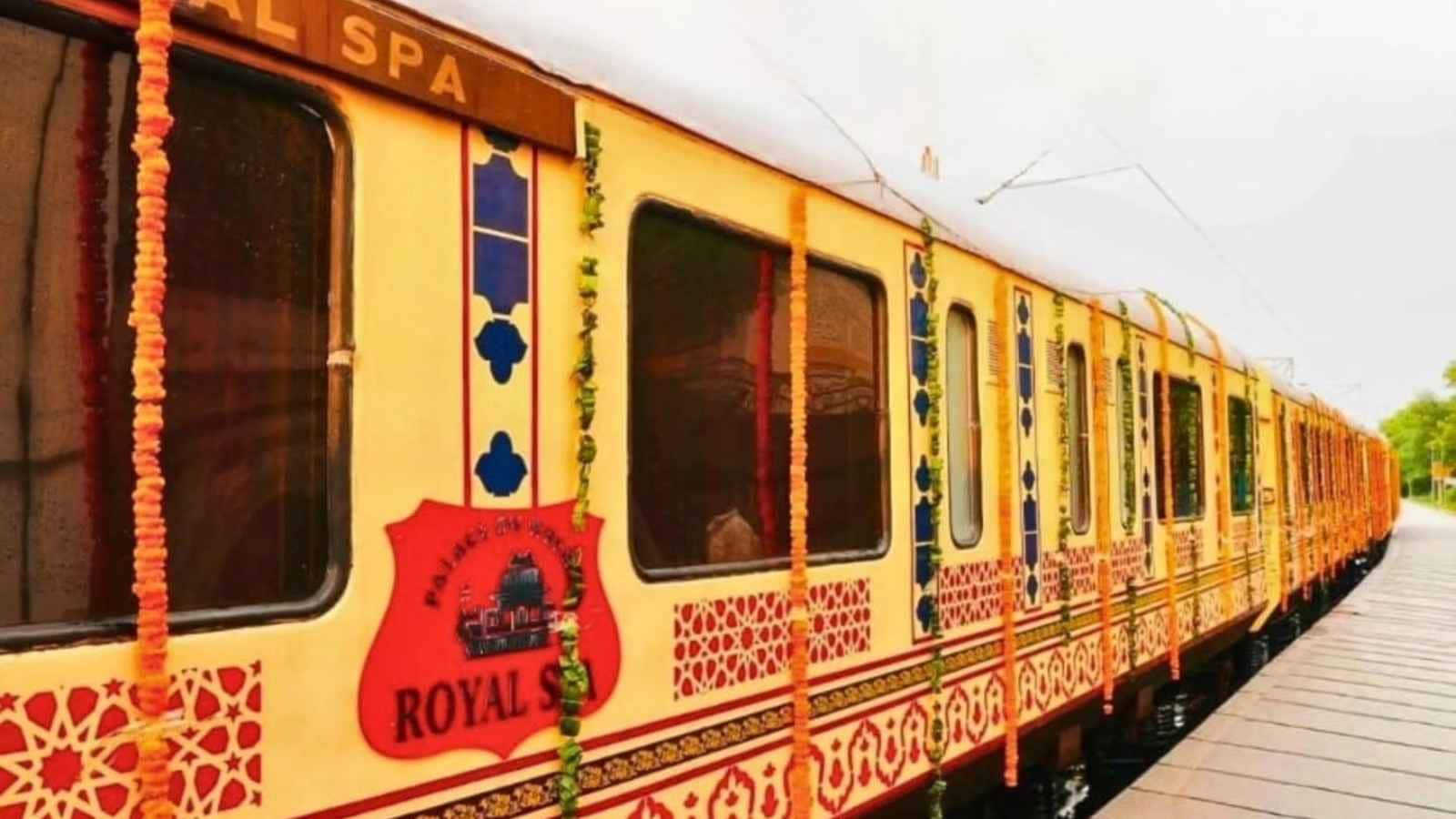 The Palace on Wheels redefines luxury travel by recreating the lavish lifestyles of India’s historic Maharajas. Designed with exquisite regal interiors, rich heritage decor, and traditional artwork, every coach reflects the majestic charm and cultural grandeur of royal Rajasthan.