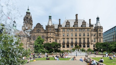 Sheffield Hallam University campus.