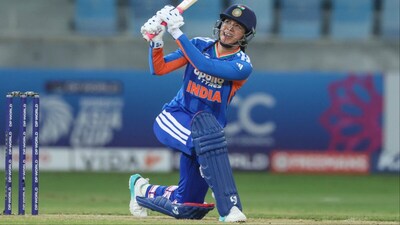 Smriti Mandhana becomes first player to score 11,000 runs in women's international cricket matches. (Picture Credit: X/@BCCIWomen)