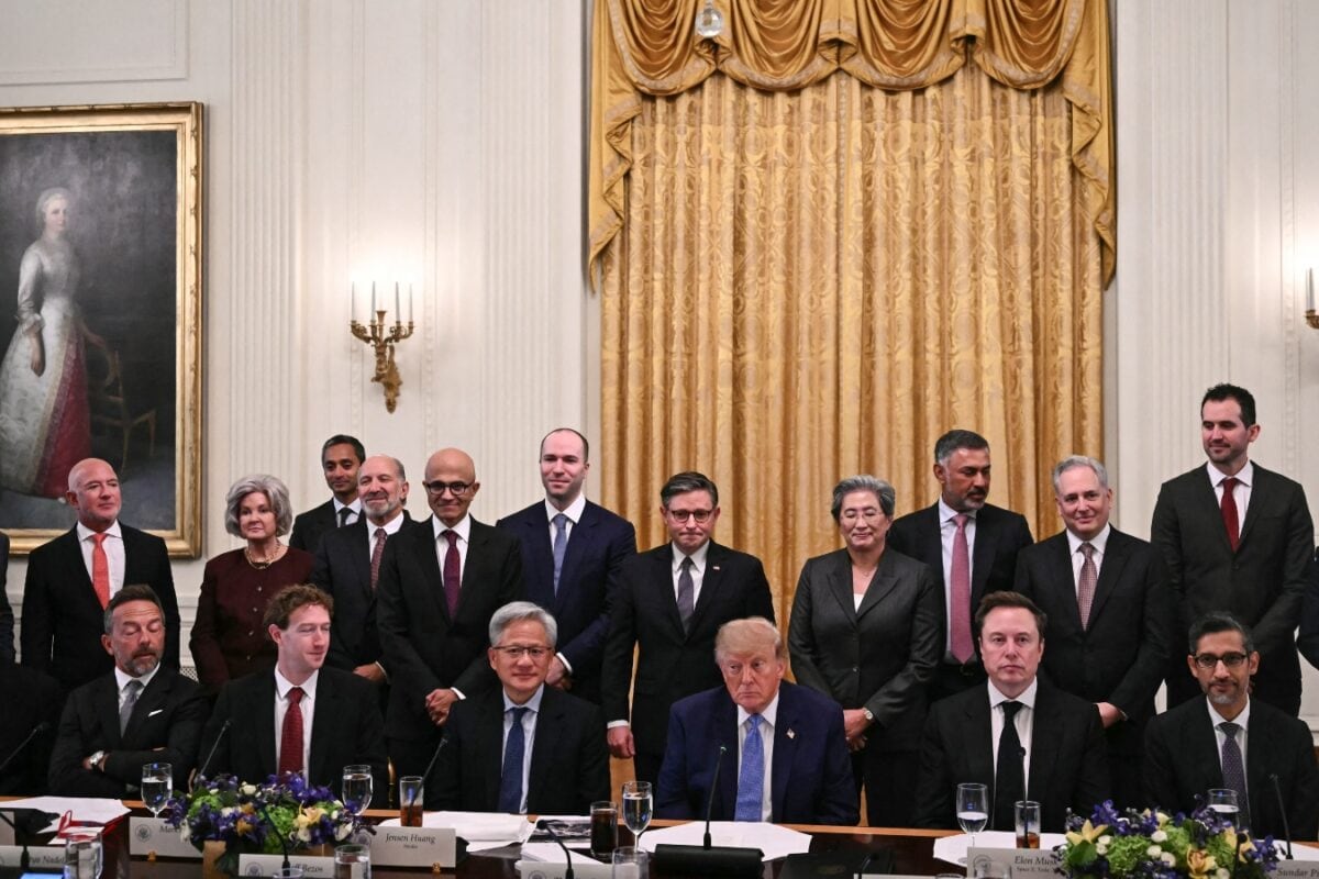 'Morally Binding' But Not Legally Enforceable: Tech Giants Sign Trump's AI Self-Policing Pact