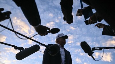 Defending his decision, Trump said the administration was launching an “assault on FAKE NEWS”. (AFP)