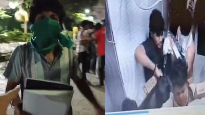 Protesters storm into LPU's Uni mall, pick up goods 