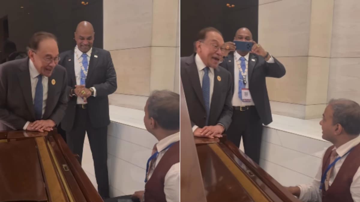 Malaysian PM Anwar Ibrahim Sings Kishore Kumar’s ‘Khwab Ho Tum’ During BRICS Summit Visit To India, Video Goes Viral