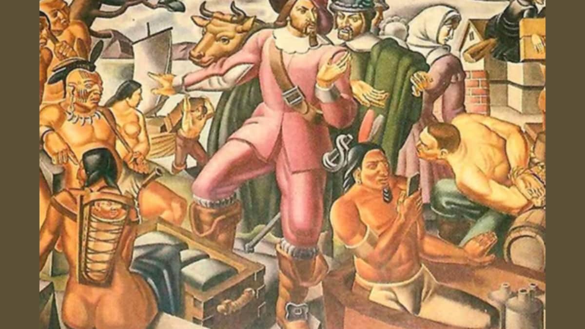 Is That An iPhone? 1937 Painting Leaves Internet Puzzled Over Man’s Mysterious Object