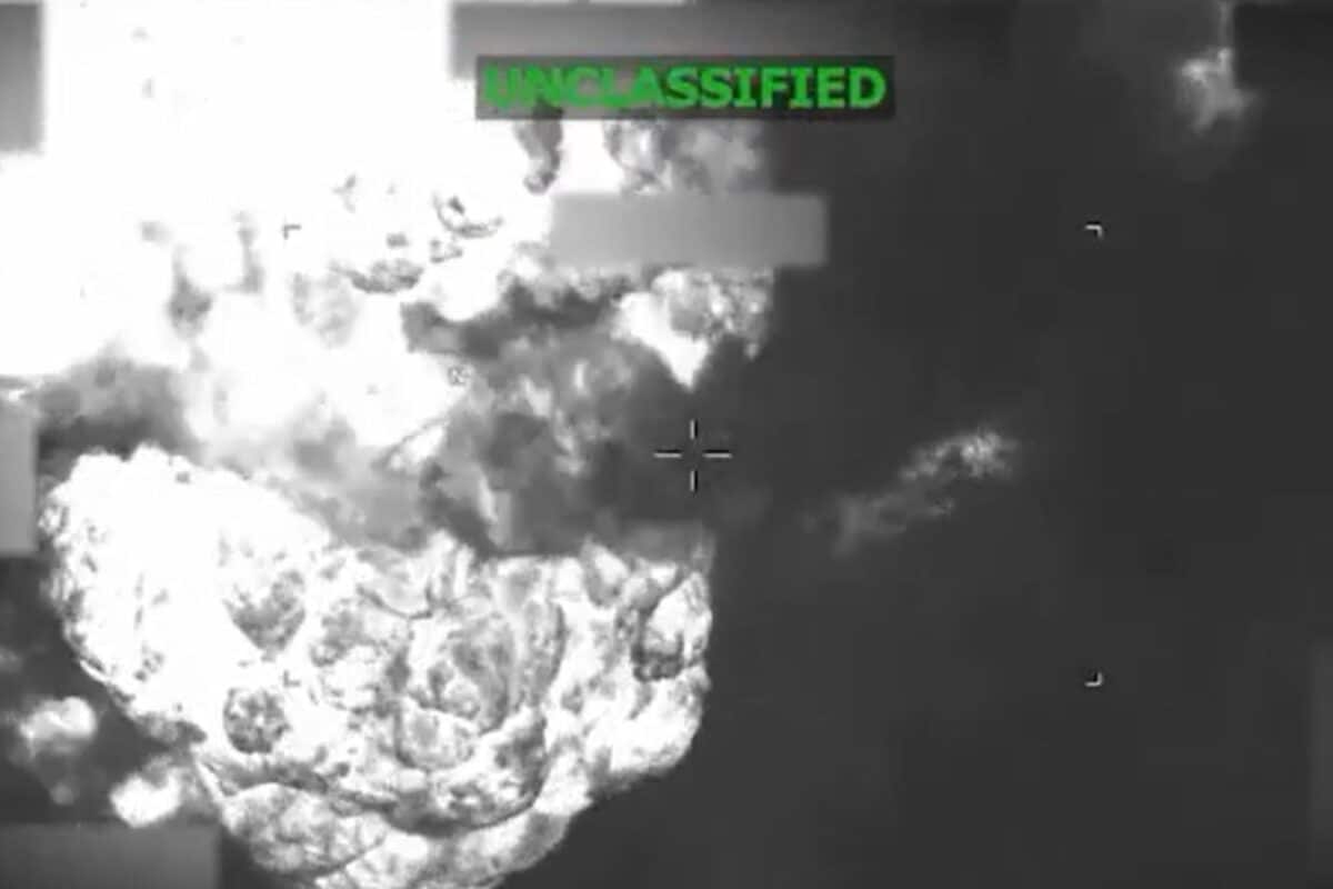 ‘Lethal, Kinetic Strike’: US Shares Video Of Caribbean Attack, Says 4 ‘Narco-Terrorists’ Killed | Watch