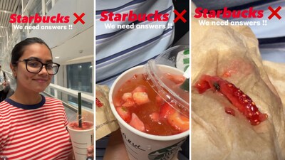 TATA Starbucks said its review found no hygiene or process lapses so far. (Instagram/thatsheengirl)