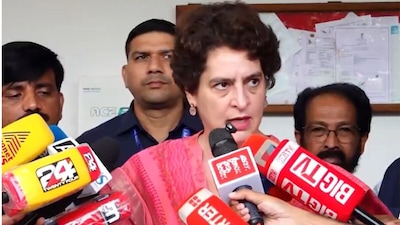 Congress MP Priyanka Gandhi Vadra. (PTI)
