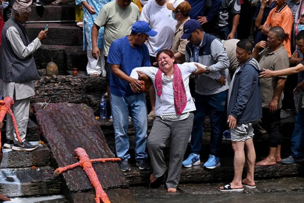 Funerals Without Bodies: Locals In Nepal Hold Symbolic Cremation For Loved Ones Missing In Floods