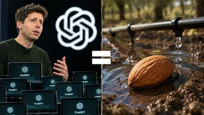 1 Almond Vs 38,000 ChatGPT Queries: OpenAI CEO Sam Altman’s Water ...