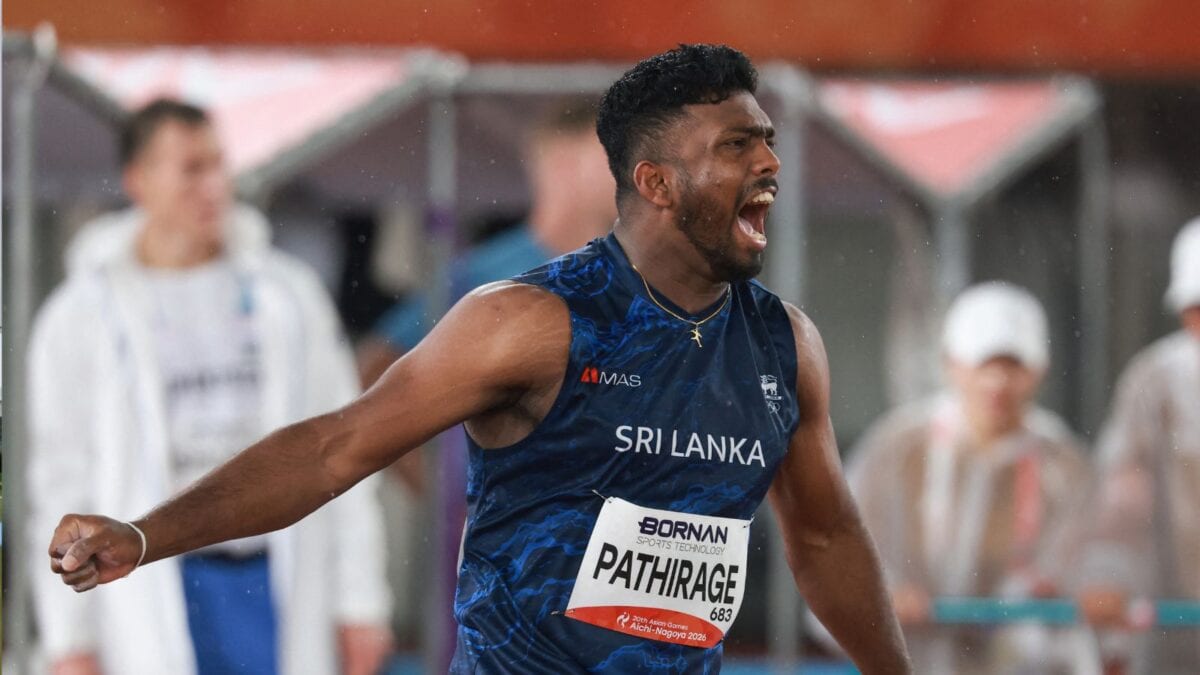 ஏசியன் விளையாட்டுப் போட்டியில் இலங்கையின் முதல் ஈட்டி எறிதல் தங்கம்