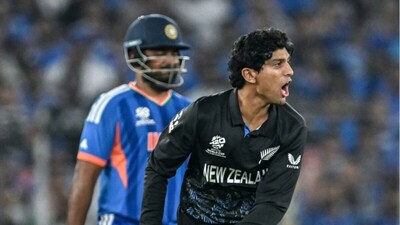 Rachin Ravindra might not feature in the T20I series against India next month (Picture credit: ICC)