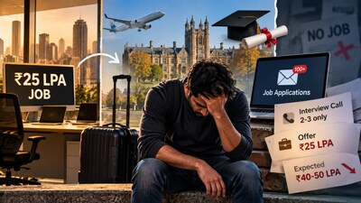 The techie said that after two years of studying overseas, they failed to secure a job despite good academic performance (Image-AI)