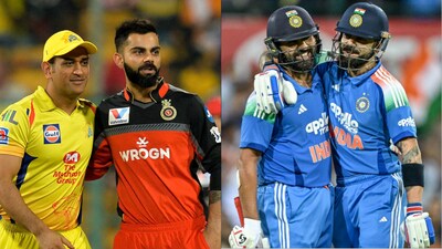 Virat Kohli shared good bonds with MS Dhoni and Rohit Sharma.(AFP)