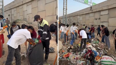 Watch: Bittu Tabahi’s NCR Cleanup Drive Removes 2,435 Kg Of Waste From Gurugram 