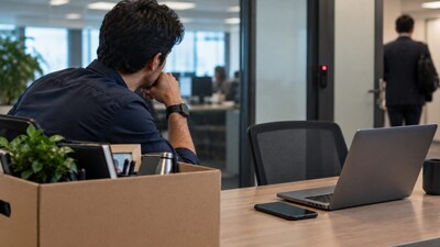 Employee Resigns After 4 Years Of Dedication, Wasn’t Allowed To Say Goodbye To Team: ‘Company Loyalty Is A Total Scam’ (AI image)