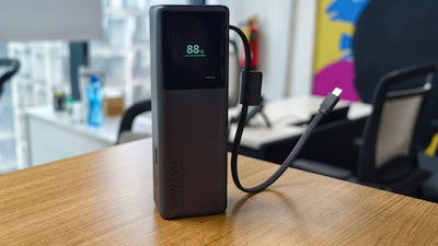 The new 20,000mAh power bank gets up to 165W charging support.