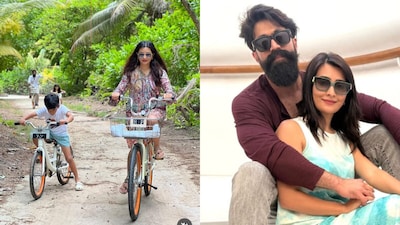 Yash vacations with wife Radhika Pandit and children Ayra and Yatharv after Toxic completes its theatrical run.