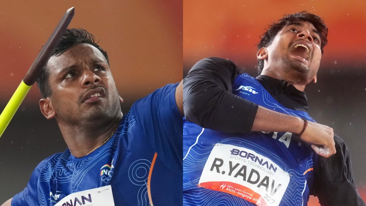 ஆசிய விளையாட்டு 2026: ஈட்டி எறிதலில் இந்தியாவுக்கு இரட்டை பதக்கம்