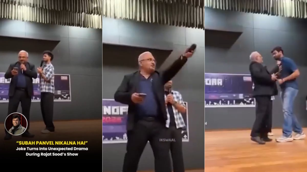'Jaldi Bol, Panvel Nikalna Hai': Ahmedabad Prof Grabs Student's Collar Over Golmaal Jibe | Watch