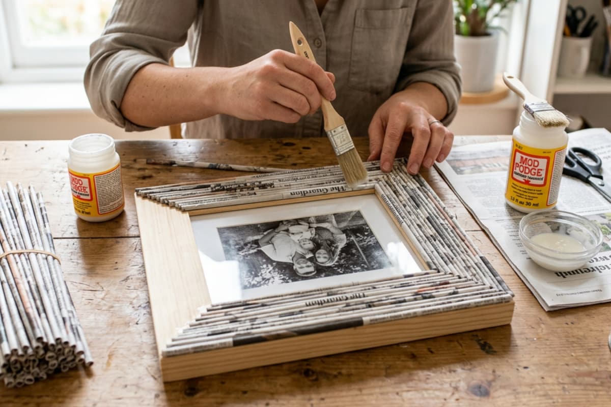 10 DIY Home Decor Ideas With Old Newspaper
