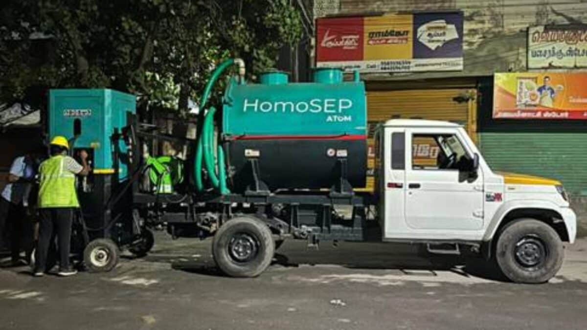 IIT Madras Graduate Turns College Project Into Sanitation Robot Startup