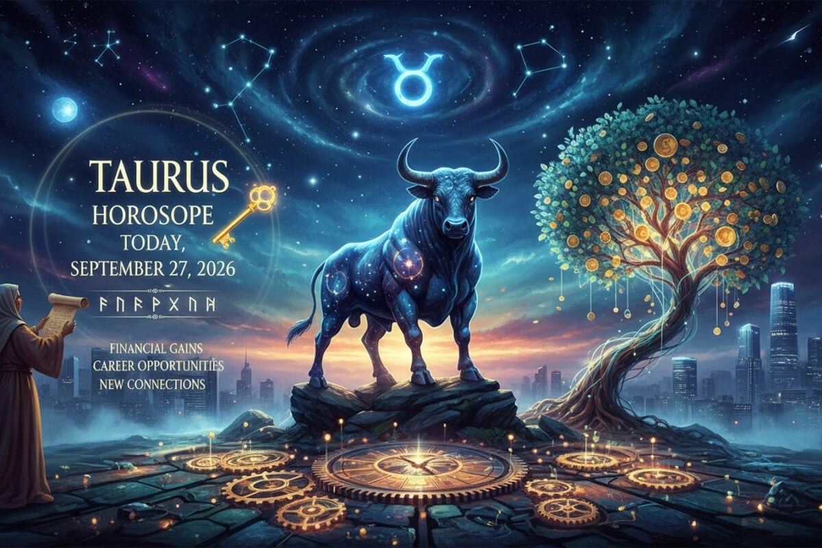 Taurus Horoscope Today, September 27, 2026
