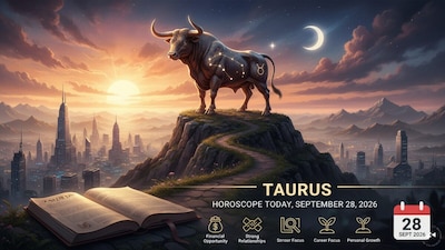 Taurus Horoscope today: Astrological predictions by Chirag Daruwalla for vrishabha rashi on September 28 2026. (AI generated image)