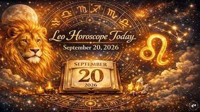 Leo Horoscope Today: Astrological predictions by Chirag Daruwalla for simha rashi on September 20, 2026. (AI generated image)