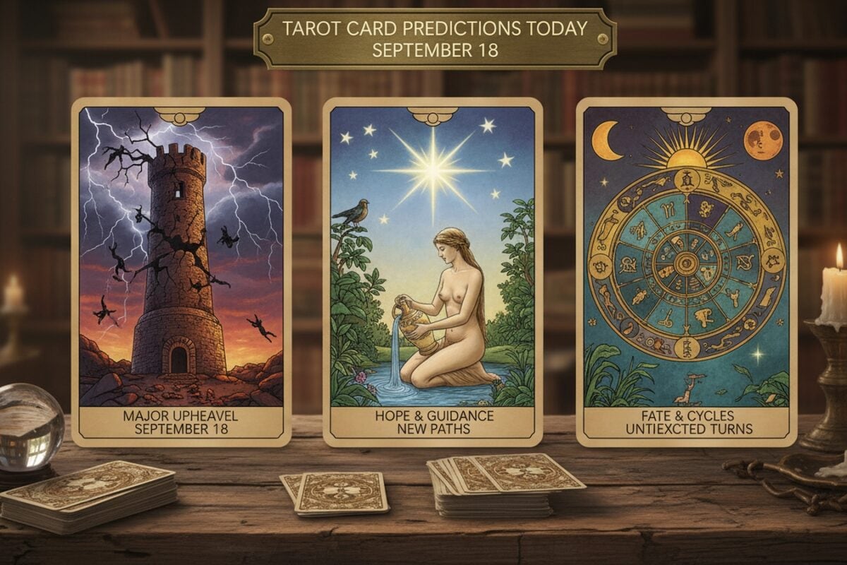 Tarot Card Reading Today, September 18, 2026