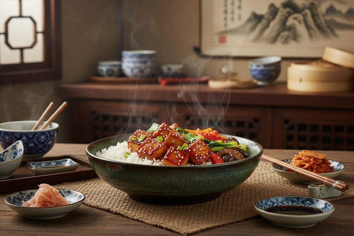 Bored Of Fried Rice? Make This Korean-Inspired Gochujang Tofu Rice Bowl For Dinner