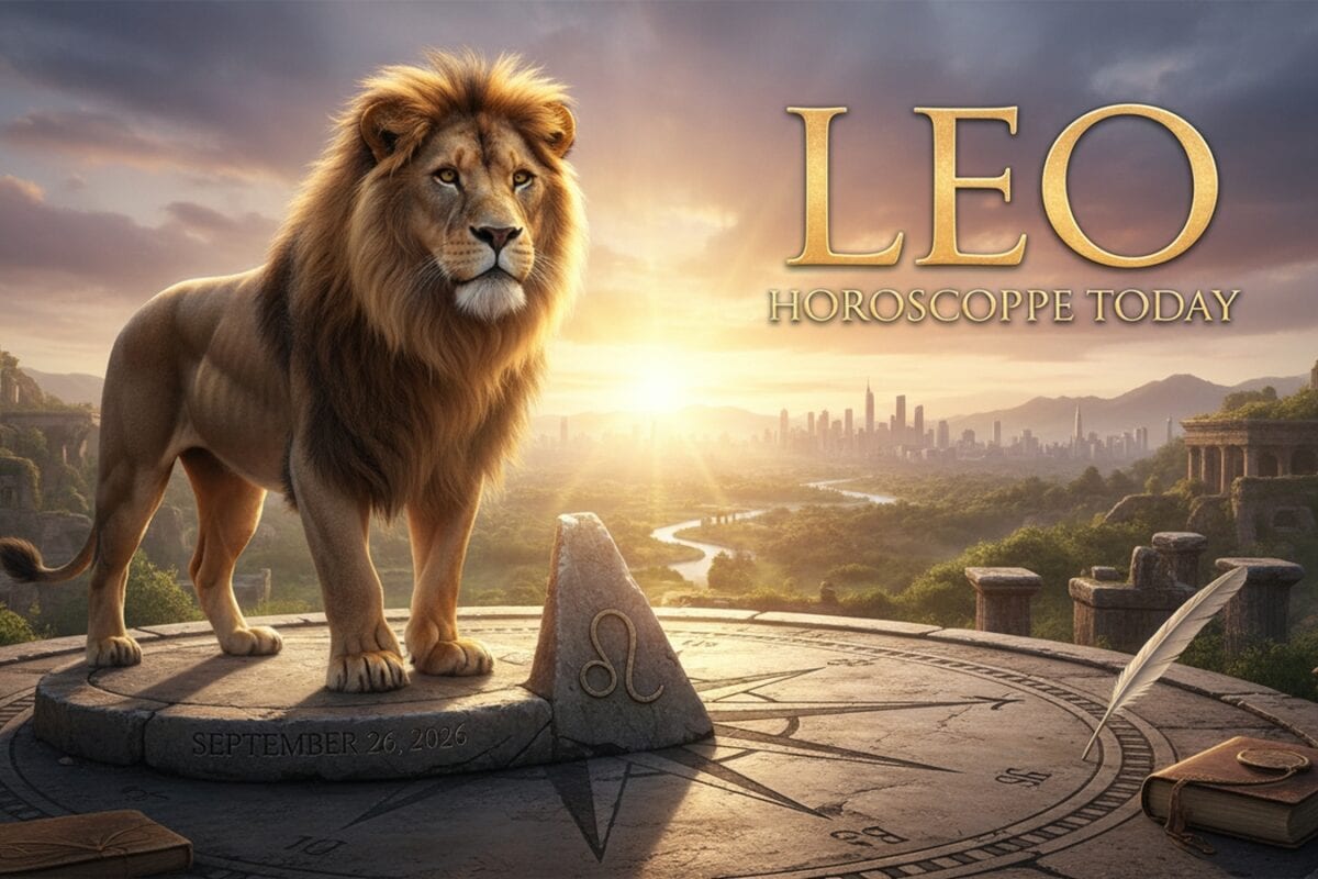Leo Horoscope Today, September 26, 2026