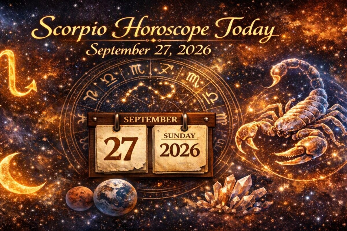 Scorpio Horoscope Today, September 27, 2026