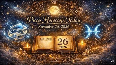 Pisces Horoscope Today: Astrological predictions by Chirag Daruwalla for meena rashi on September 26 2026 (AI generated image)